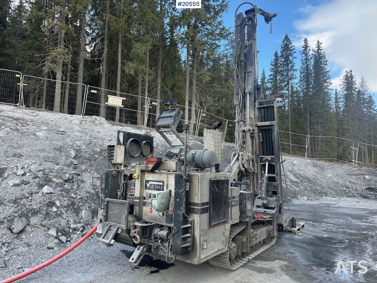 Gemsa Gemrok 45 borevogn. SE VIDEO - آلة حفر: صور 3 Gemsa Gemrok 45 borevogn. SE VIDEO - آلة حفر: صور 3