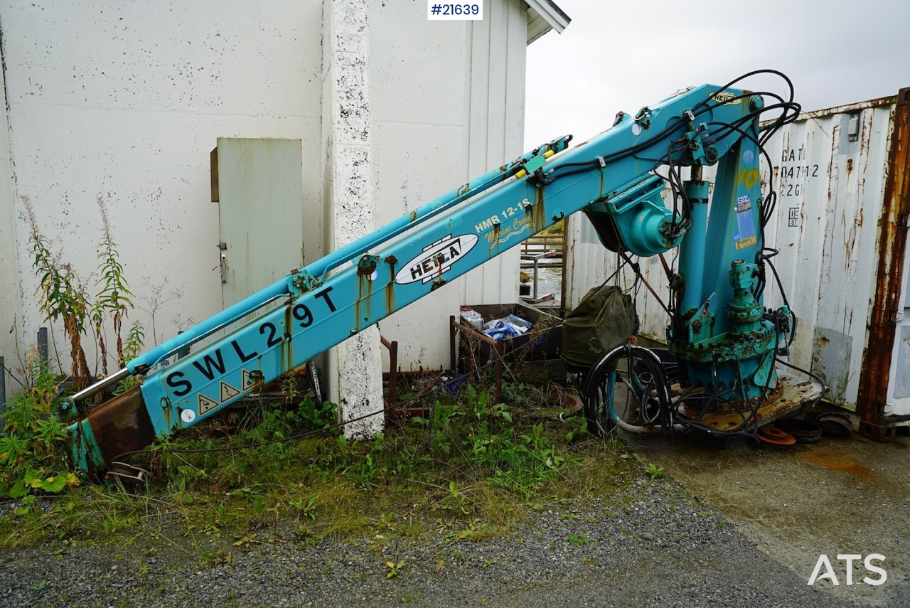 Heila Heila HMR12-1S kran med vinsj (stått på båt) - ونش كرين: صور 2 Heila Heila HMR12-1S kran med vinsj (stått på båt) - ونش كرين: صور 2