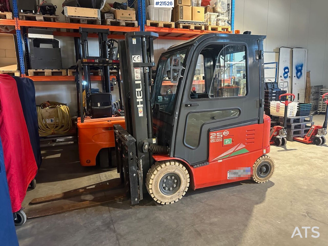 Heli CPD25 elektrisk motvekts truck. 4,7 meter løftehøyde - رافعة شوكية كهربائية: صور 1 Heli CPD25 elektrisk motvekts truck. 4,7 meter løftehøyde - رافعة شوكية كهربائية: صور 1
