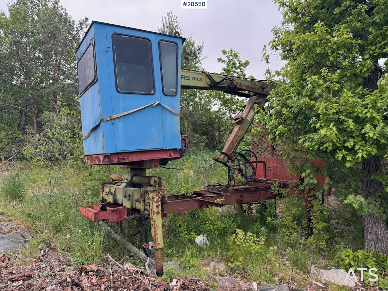 Hiab Fiskars 80S - ونش كرين - آلات البناء: صور 1 Hiab Fiskars 80S - ونش كرين - آلات البناء: صور 1