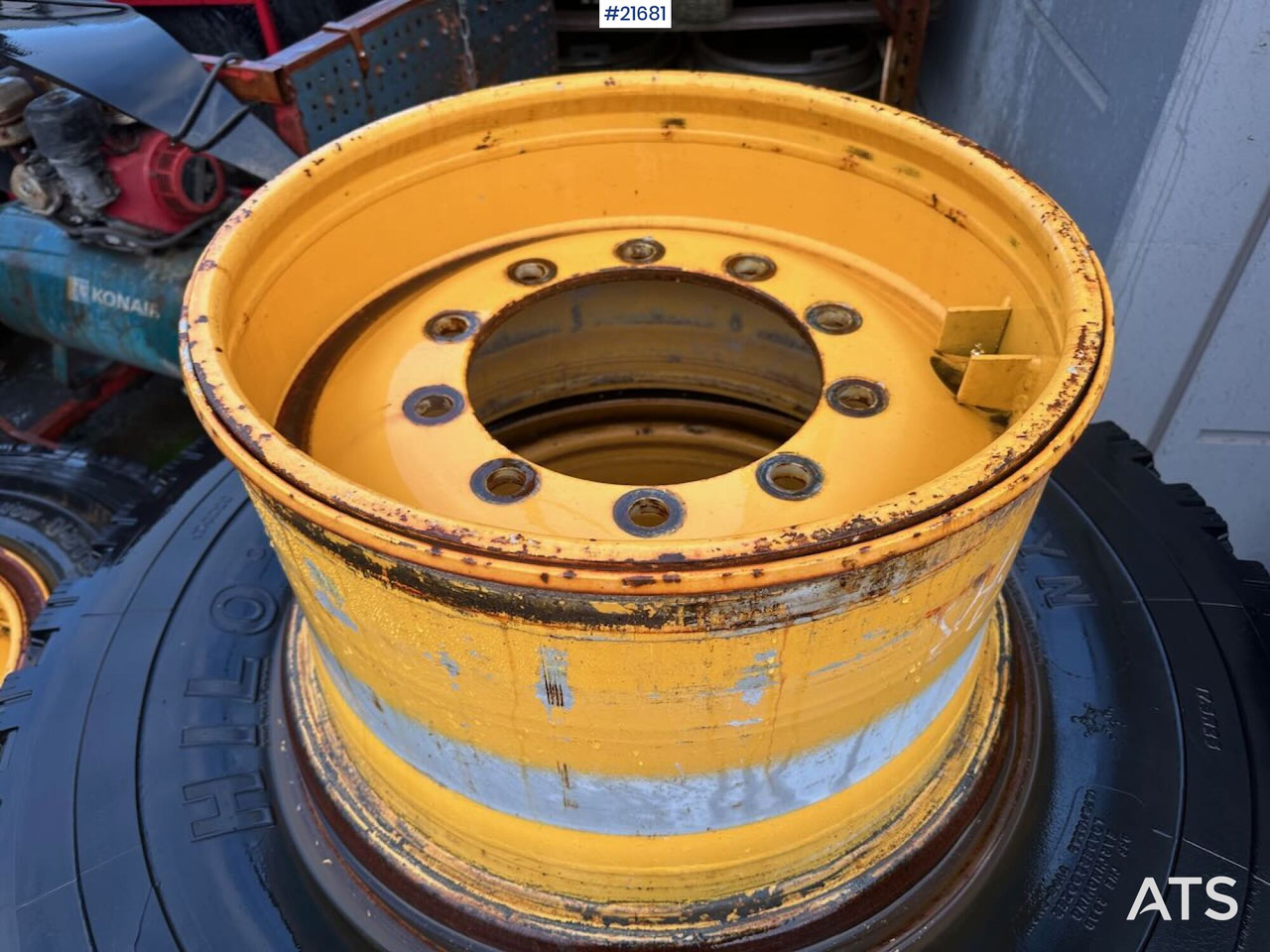 Hilo Dekkene har stått på en Volvo L60E - الإطارات والجنوط - آلات البناء: صور 4 Hilo Dekkene har stått på en Volvo L60E - الإطارات والجنوط - آلات البناء: صور 4