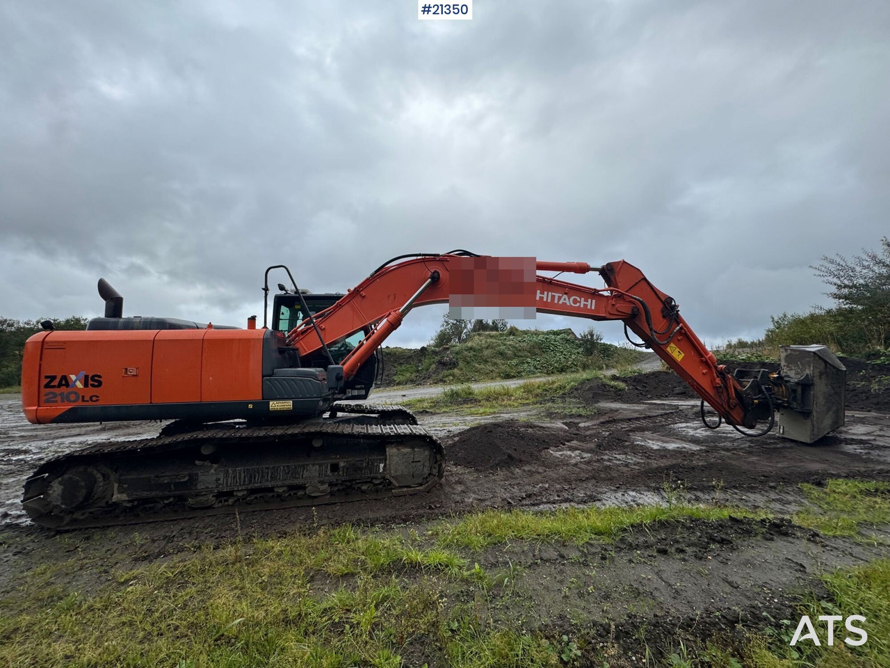 حفارة Hitachi ZX210LC: صور 9
