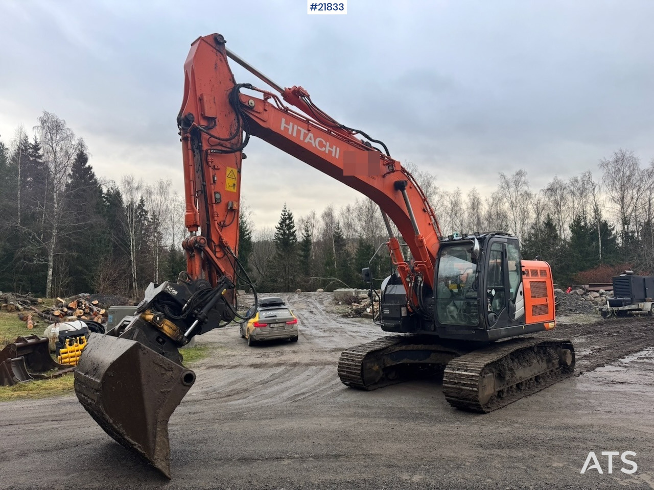 Hitachi ZX225USRLC-6 Beltegraver m/ Rototilt, 2 skuffer og Easy Dig. SE VIDEO - حفارات زحافة: صور 1 Hitachi ZX225USRLC-6 Beltegraver m/ Rototilt, 2 skuffer og Easy Dig. SE VIDEO - حفارات زحافة: صور 1