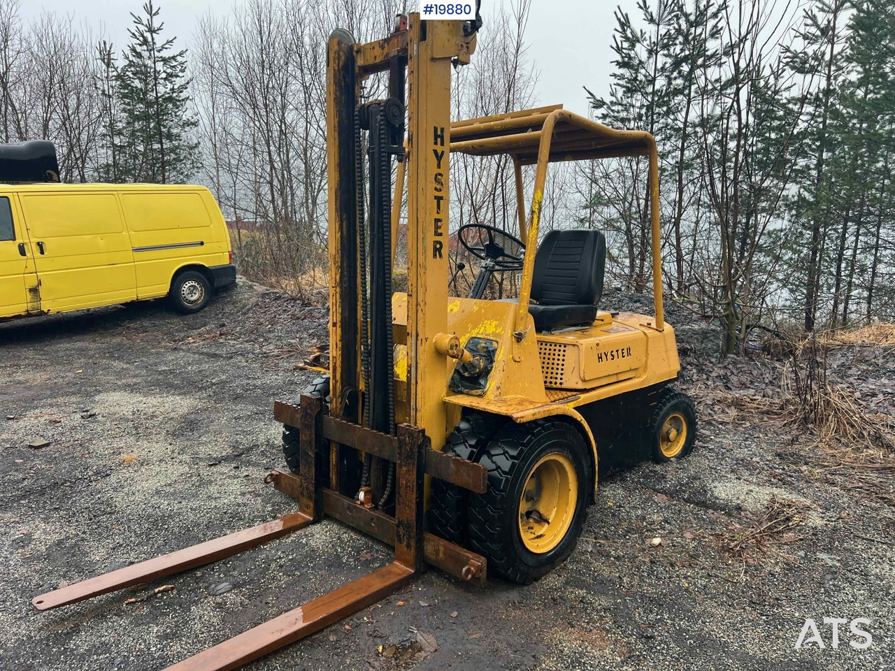 Hyster H60f - رافعة شوكية: صور 1 Hyster H60f - رافعة شوكية: صور 1