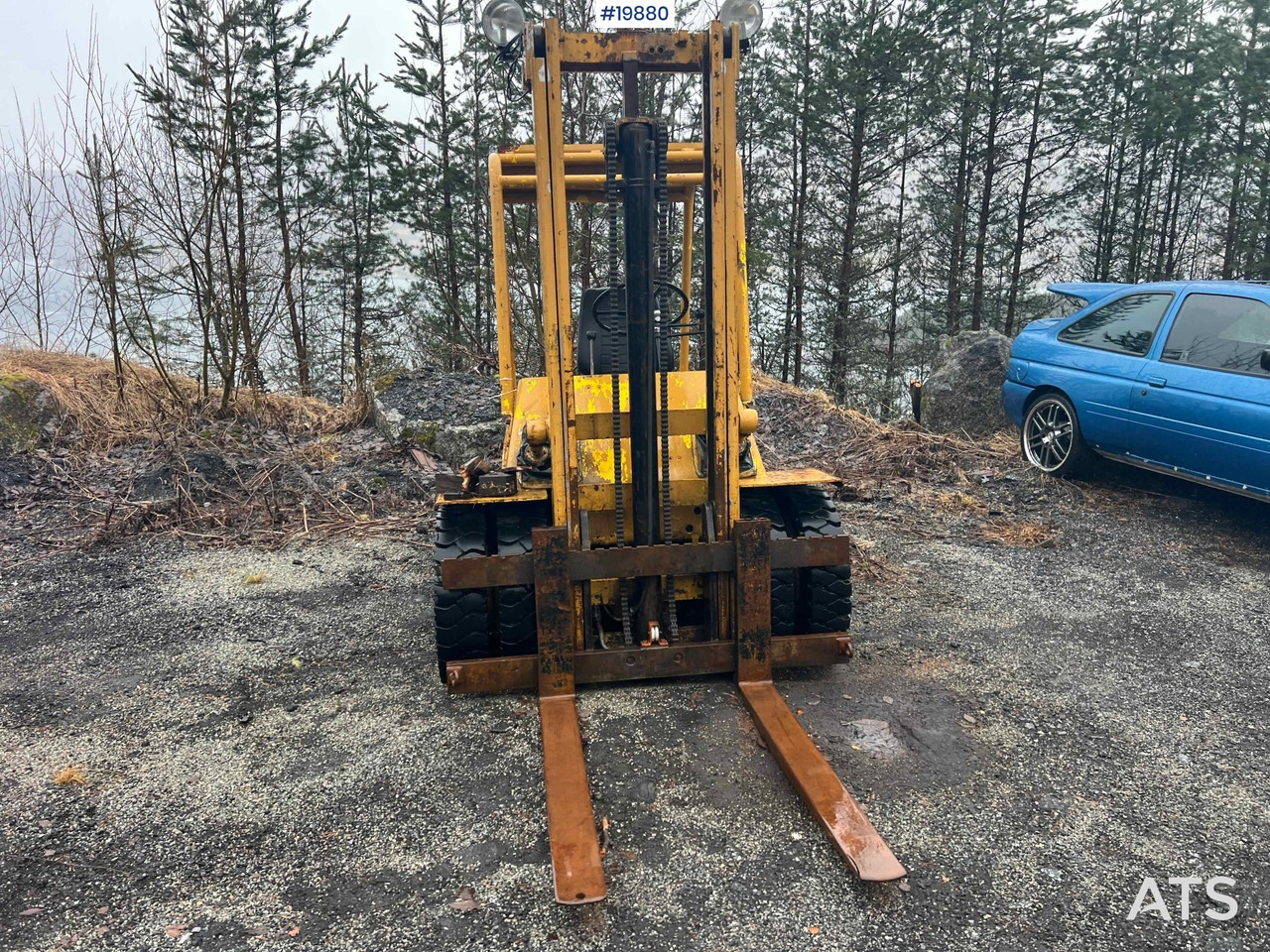 Hyster H60f - رافعة شوكية: صور 4 Hyster H60f - رافعة شوكية: صور 4