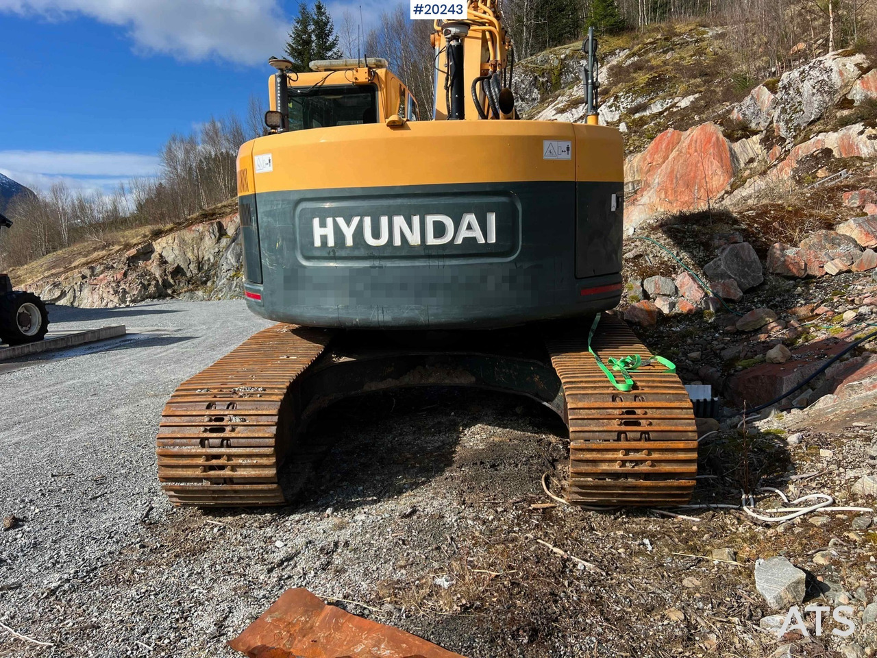 تأجير Hyundai Robex 235LCR-9 m/ Graveskuffe og gps Hyundai Robex 235LCR-9 m/ Graveskuffe og gps: صور 7