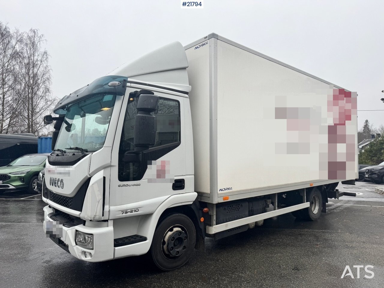 Iveco 75E-210 - بصندوق مغلق شاحنة: صور 2 Iveco 75E-210 - بصندوق مغلق شاحنة: صور 2