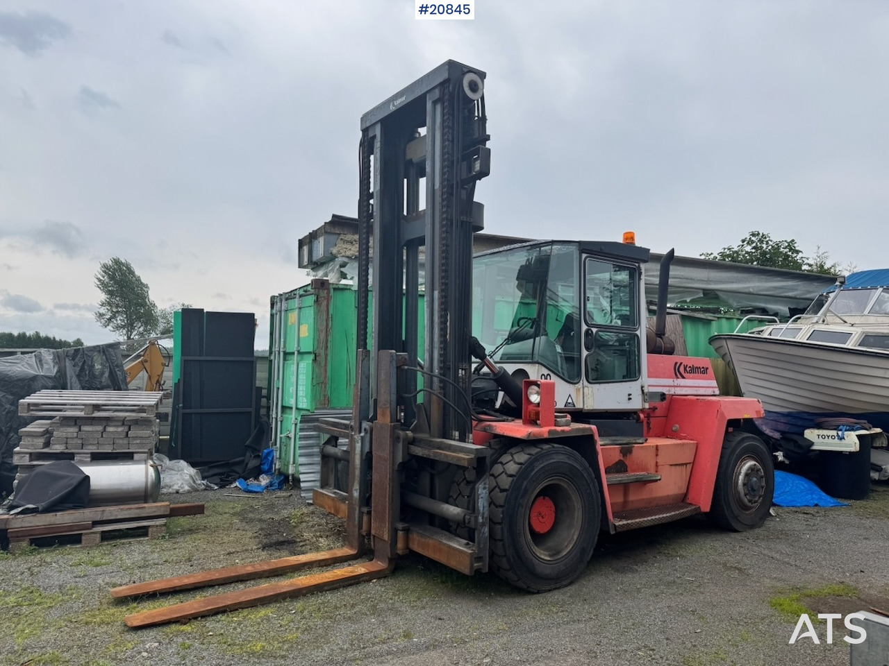 Kalmar DCD 120-6 - رافعة شوكية ديزل: صور 2 Kalmar DCD 120-6 - رافعة شوكية ديزل: صور 2