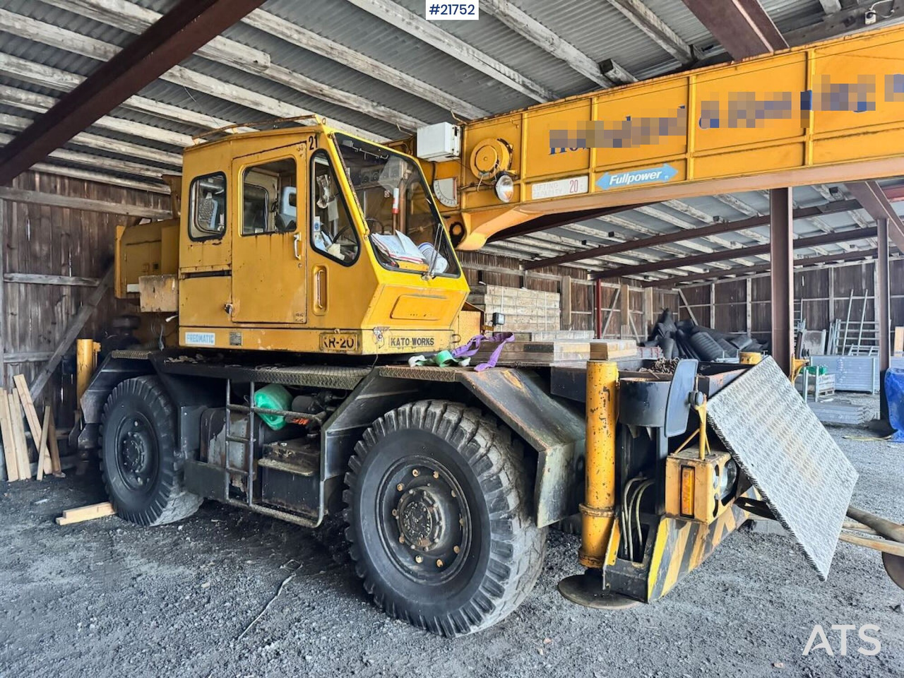 Kato KR-20 - موبايل كرين: صور 4 Kato KR-20 - موبايل كرين: صور 4