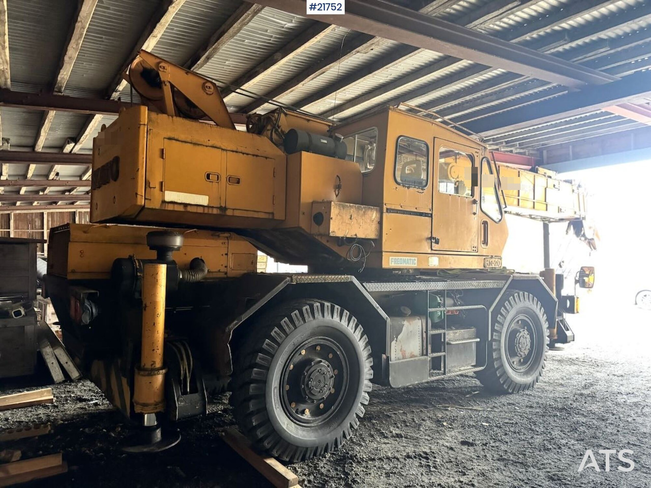 Kato KR-20 - موبايل كرين: صور 5 Kato KR-20 - موبايل كرين: صور 5