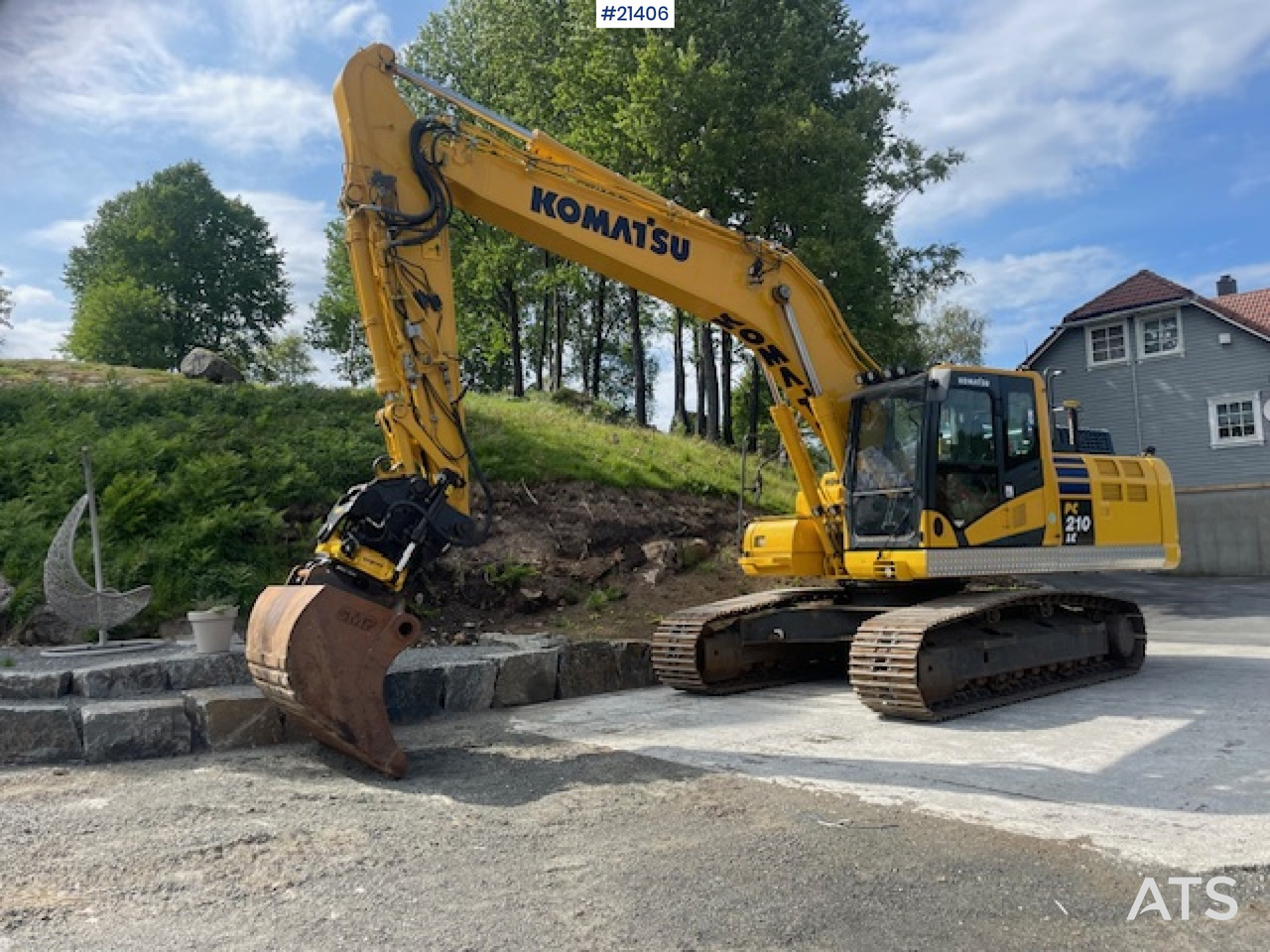 Komatsu PC210LC-11 m/Graveskuffe, pusseskuffe, rototilt og Leica gps - حفارات زحافة: صور 3 Komatsu PC210LC-11 m/Graveskuffe, pusseskuffe, rototilt og Leica gps - حفارات زحافة: صور 3
