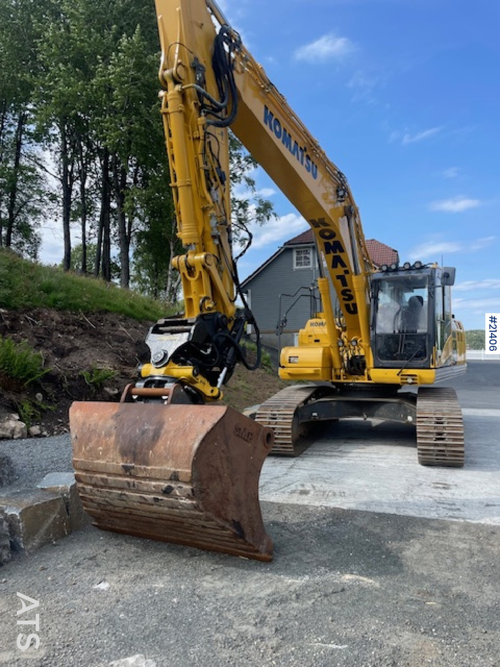 Komatsu PC210LC-11 m/Graveskuffe, pusseskuffe, rototilt og Leica gps - حفارات زحافة: صور 1 Komatsu PC210LC-11 m/Graveskuffe, pusseskuffe, rototilt og Leica gps - حفارات زحافة: صور 1