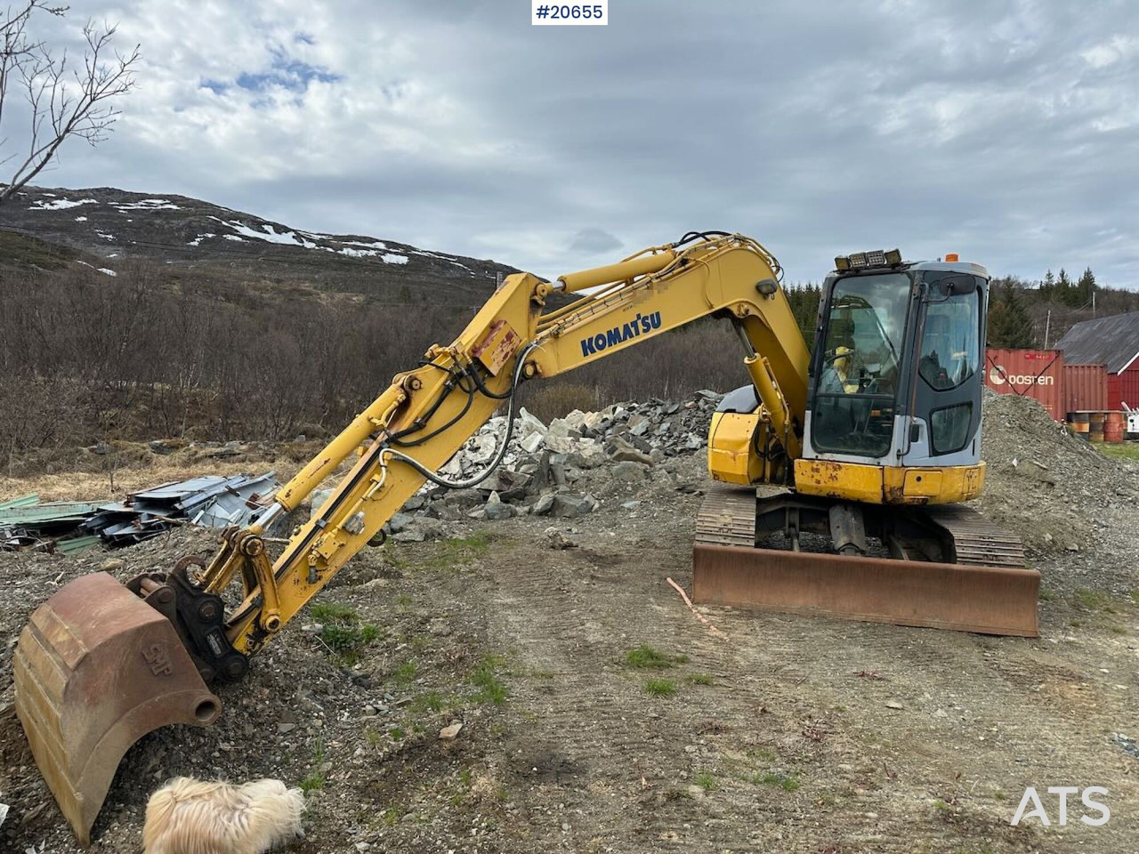 Komatsu PC78US - حفارة: صور 1 Komatsu PC78US - حفارة: صور 1