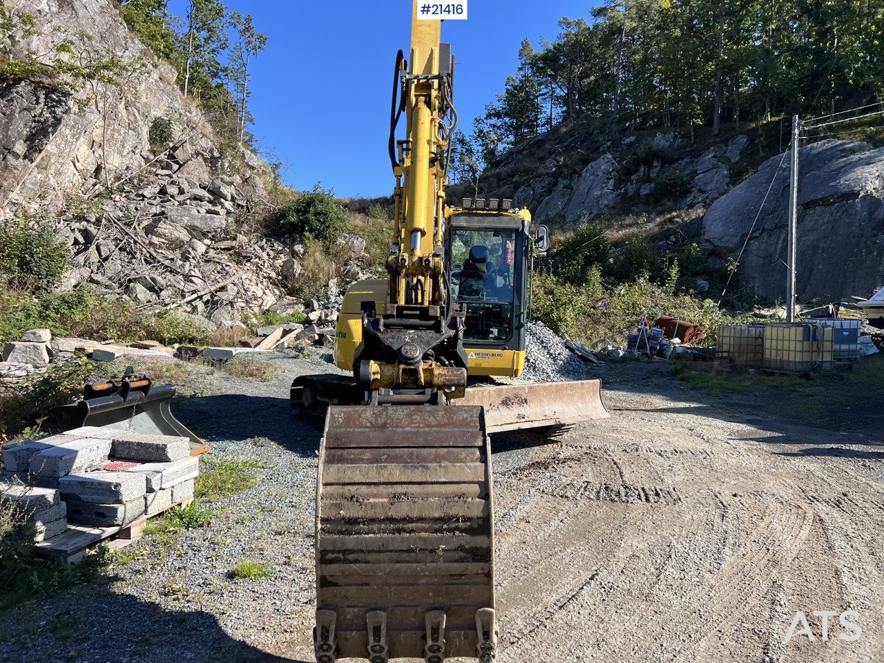 Komatsu PC78us Gravemaskin m/ Rototilt, pusseskuffe, smalskuffe og graveskuffe - حفارات زحافة: صور 5 Komatsu PC78us Gravemaskin m/ Rototilt, pusseskuffe, smalskuffe og graveskuffe - حفارات زحافة: صور 5