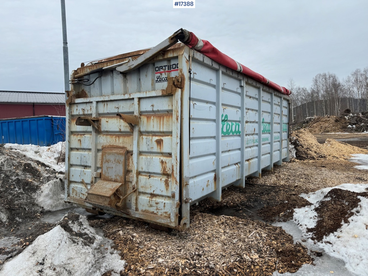 Krokcontainer m/ hydraulisk rullepresenning - حاوية هوك لفت: صور 1 Krokcontainer m/ hydraulisk rullepresenning - حاوية هوك لفت: صور 1