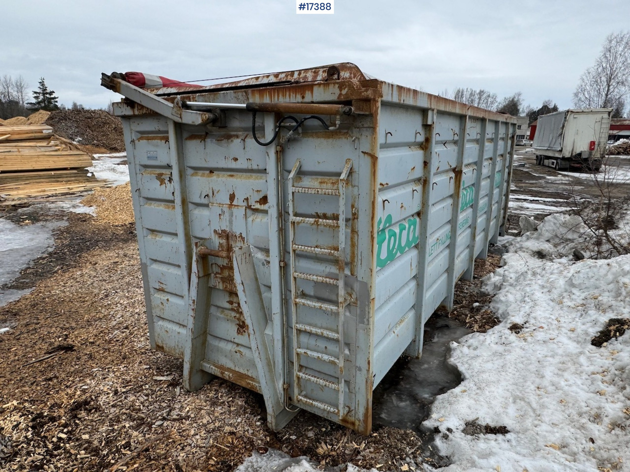 Krokcontainer m/ hydraulisk rullepresenning - حاوية هوك لفت: صور 5 Krokcontainer m/ hydraulisk rullepresenning - حاوية هوك لفت: صور 5