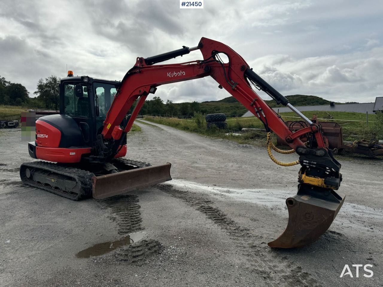 حفارات زحافة Kubota KX 057-4: صور 9