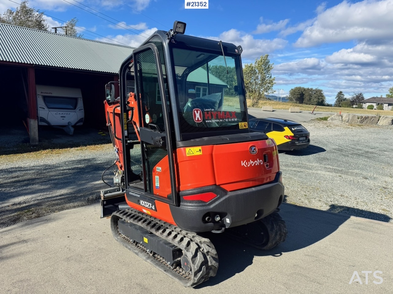 Kubota KX027-4 - حفارة مصغرة: صور 3 Kubota KX027-4 - حفارة مصغرة: صور 3