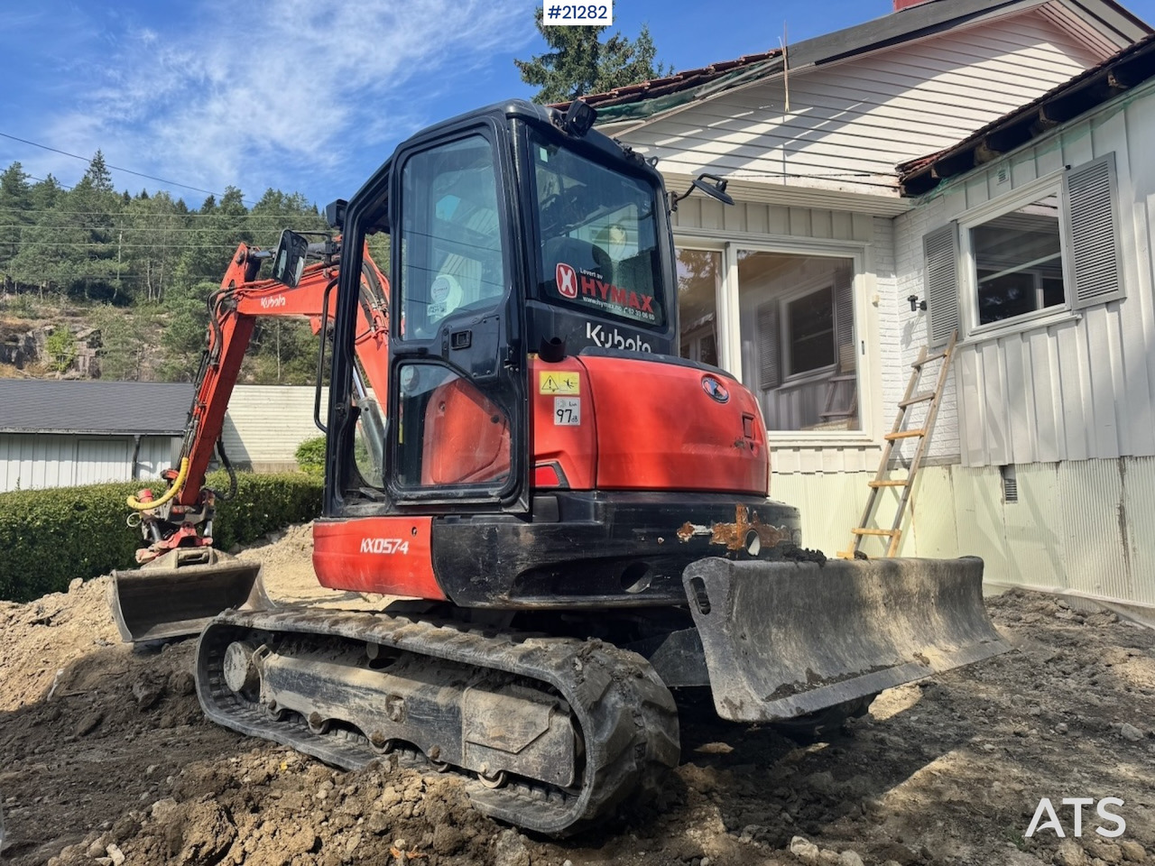 Kubota KX057-4 - حفارات زحافة: صور 5 Kubota KX057-4 - حفارات زحافة: صور 5