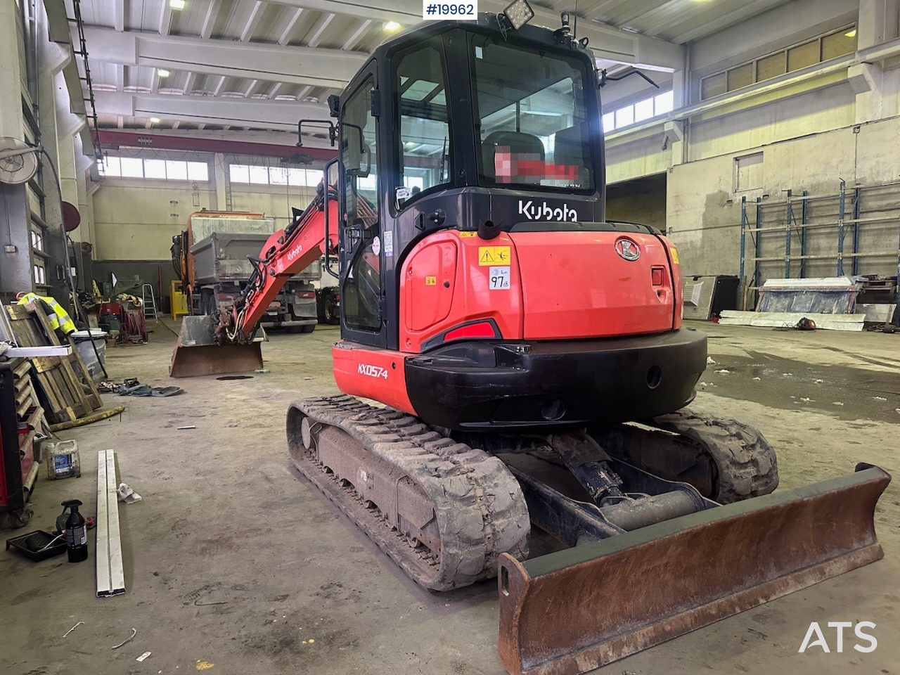 Kubota KX057-4 - حفارة: صور 5 Kubota KX057-4 - حفارة: صور 5