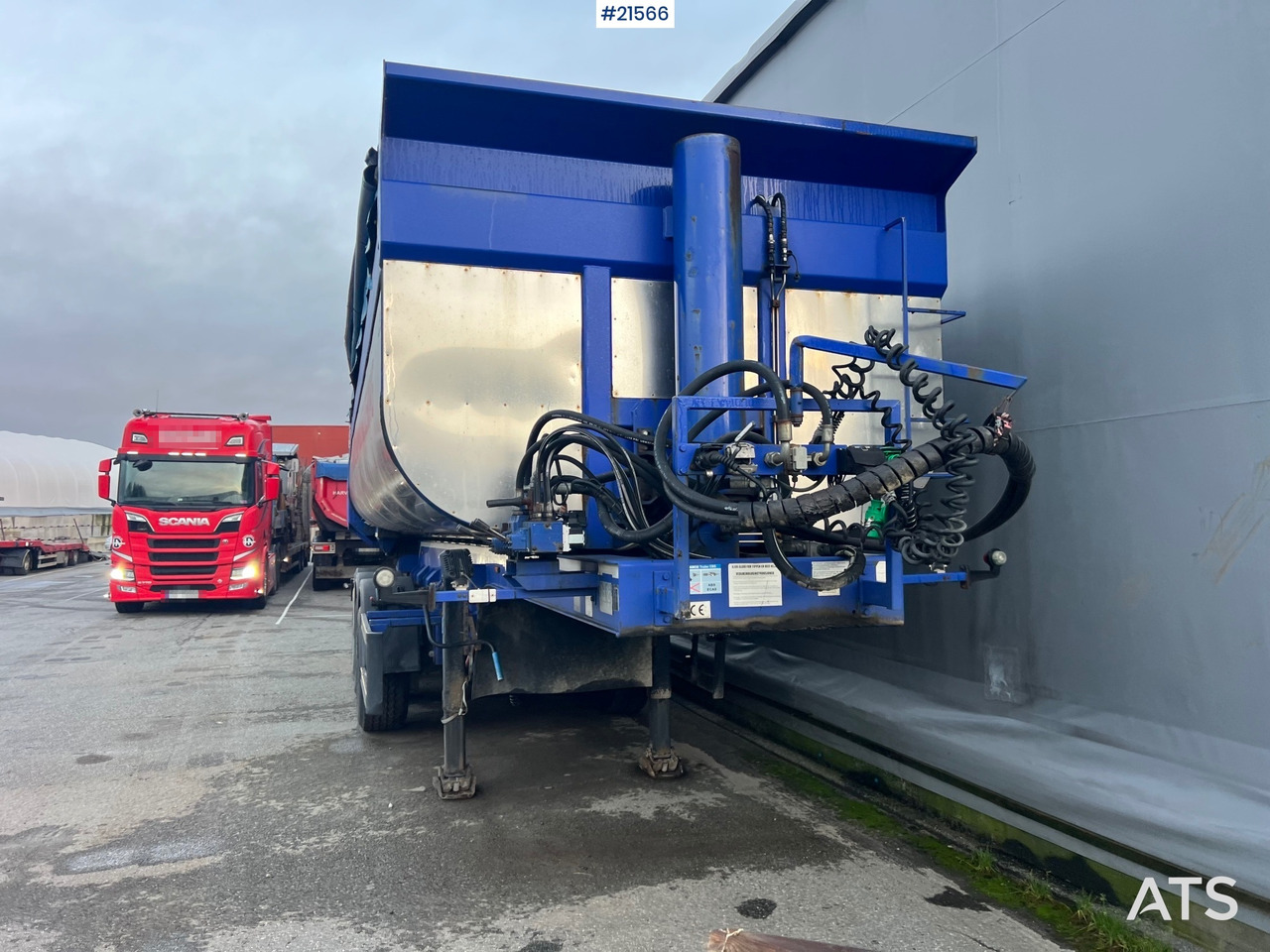 قلابة مقطورة Langendorf 3 akslet asfaltsemi m/ Hydraulsik kapell: صور 16 قلابة مقطورة Langendorf 3 akslet asfaltsemi m/ Hydraulsik kapell: صور 16