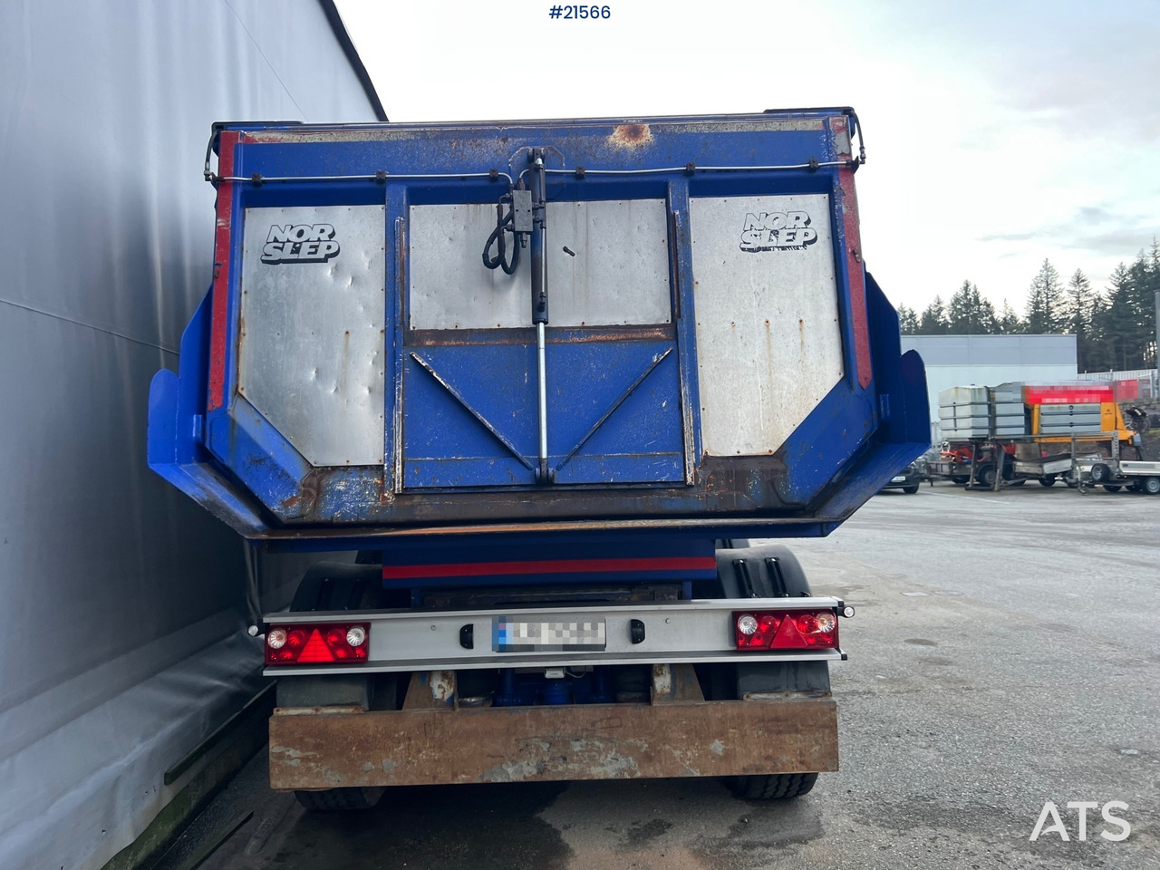 قلابة مقطورة Langendorf 3 akslet asfaltsemi m/ Hydraulsik kapell: صور 9 قلابة مقطورة Langendorf 3 akslet asfaltsemi m/ Hydraulsik kapell: صور 9