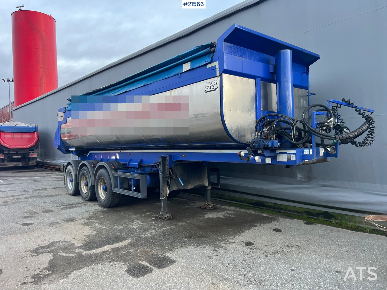 قلابة مقطورة Langendorf 3 akslet asfaltsemi m/ Hydraulsik kapell: صور 21 قلابة مقطورة Langendorf 3 akslet asfaltsemi m/ Hydraulsik kapell: صور 21