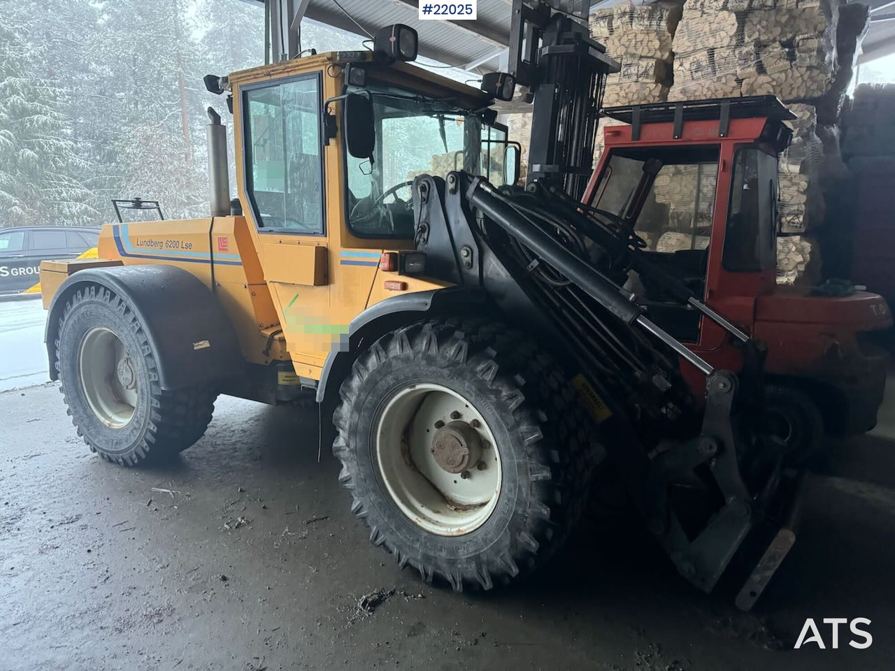 Lundberg 6200LSE hjullaster m/ snøfres, skuffe og pallegafler. - اللودر بعجل: صور 1 Lundberg 6200LSE hjullaster m/ snøfres, skuffe og pallegafler. - اللودر بعجل: صور 1