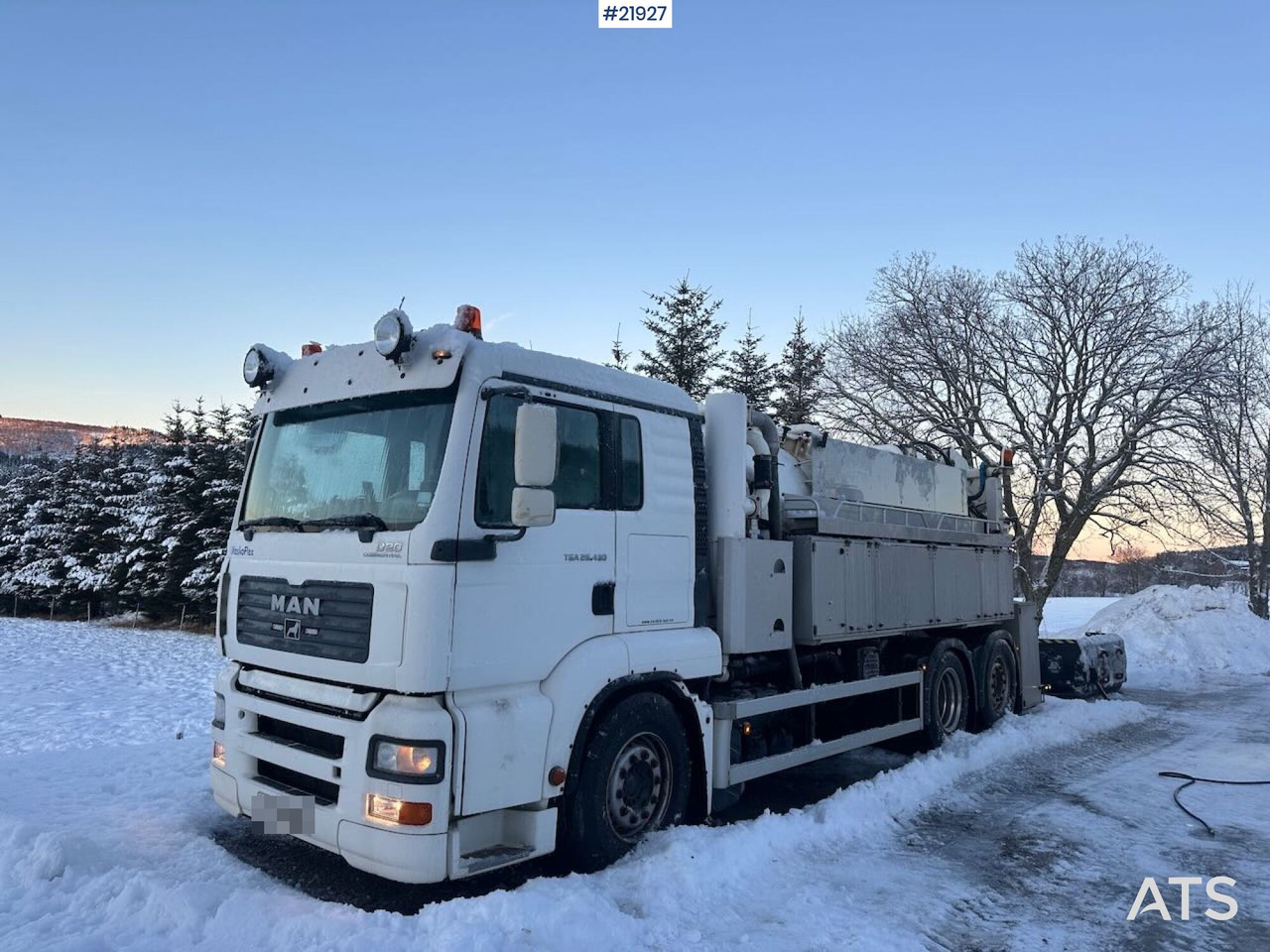 MAN TGA 26.430 6x2 sug-/spylebil m/ Maskoflex påbygg. SE VIDEO. - فراغ شاحنة: صور 2 MAN TGA 26.430 6x2 sug-/spylebil m/ Maskoflex påbygg. SE VIDEO. - فراغ شاحنة: صور 2