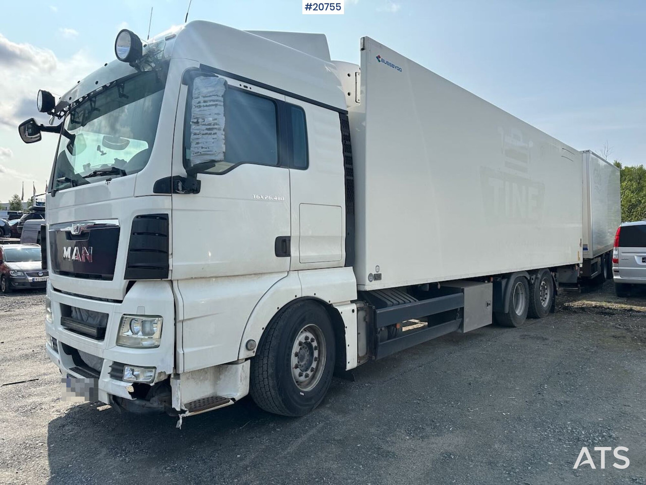MAN TGX 26.480 - بصندوق مغلق شاحنة: صور 2 MAN TGX 26.480 - بصندوق مغلق شاحنة: صور 2