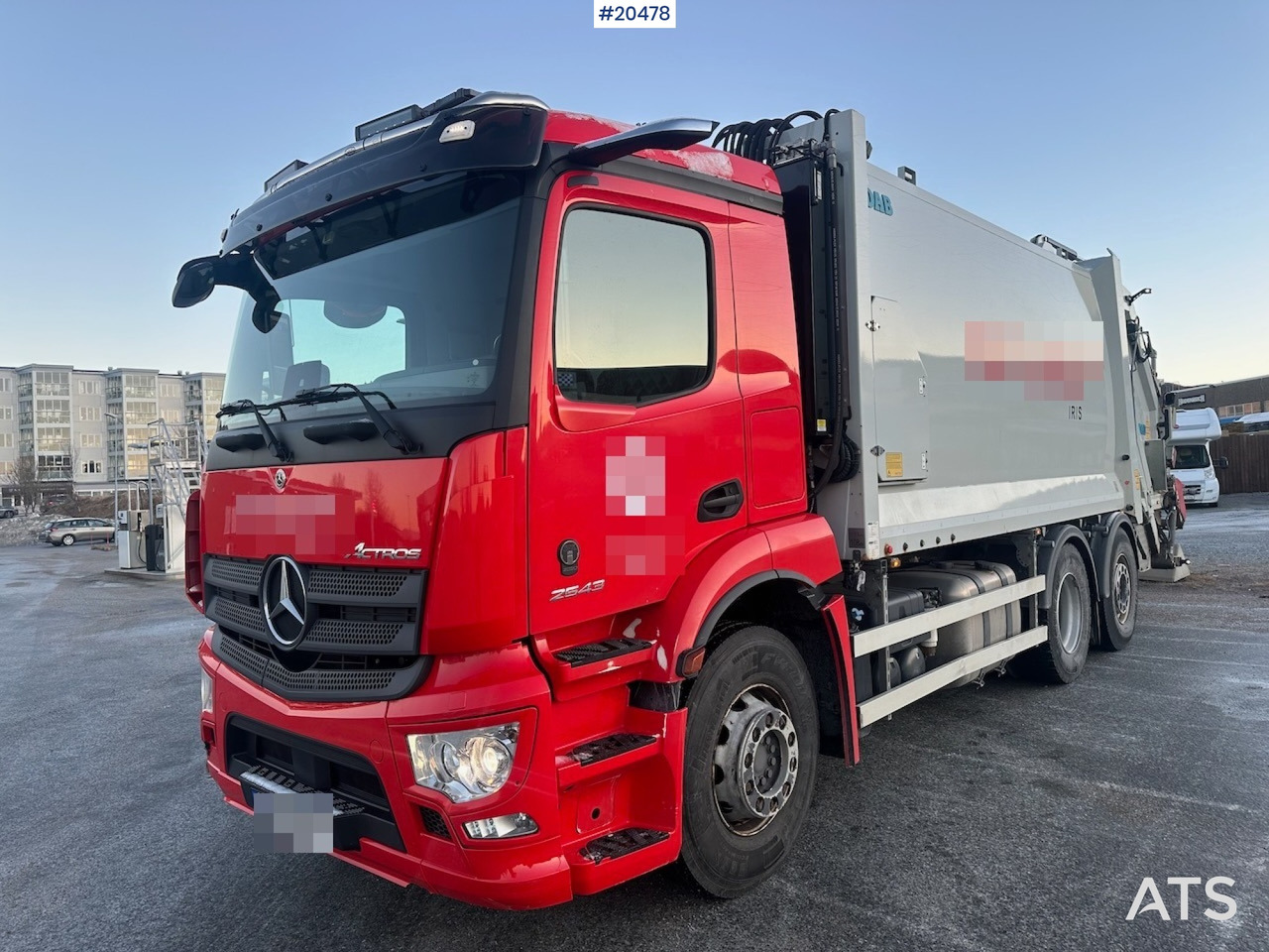 Mercedes 2021 - شاحنة القمامة: صور 2 Mercedes 2021 - شاحنة القمامة: صور 2