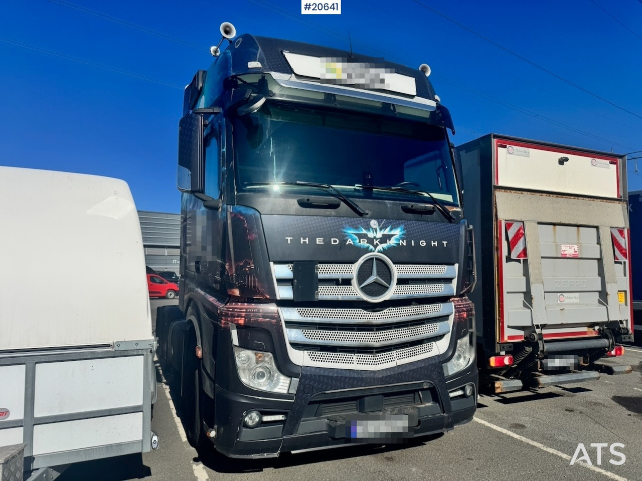 Mercedes 2551 - شاحنة جرار: صور 1 Mercedes 2551 - شاحنة جرار: صور 1