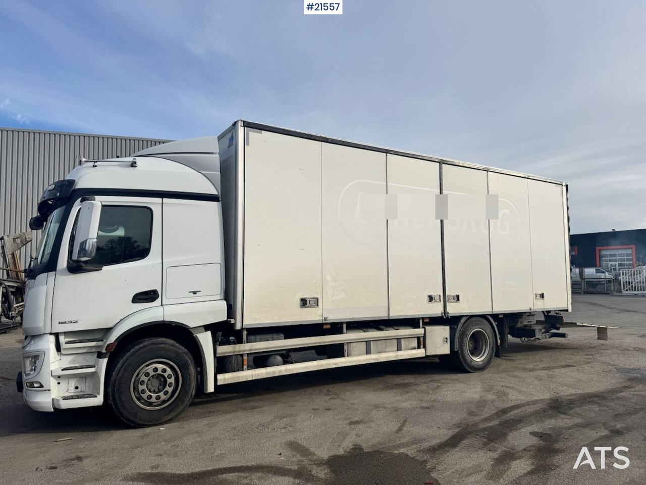 Mercedes Actros 1832 - بصندوق مغلق شاحنة: صور 3 Mercedes Actros 1832 - بصندوق مغلق شاحنة: صور 3