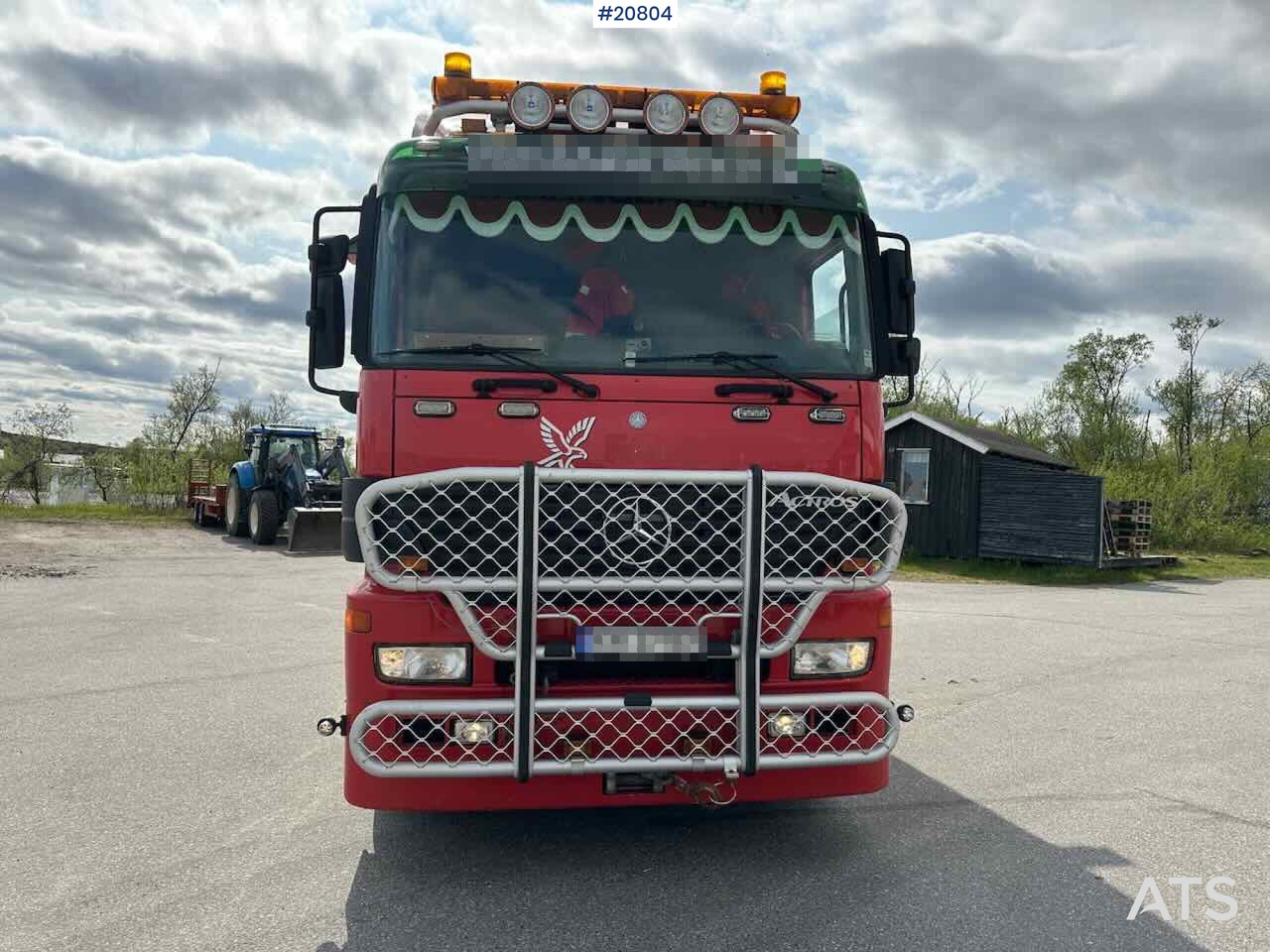 Mercedes Actros 4448 - سيارة السحب للتصليح: صور 5 Mercedes Actros 4448 - سيارة السحب للتصليح: صور 5