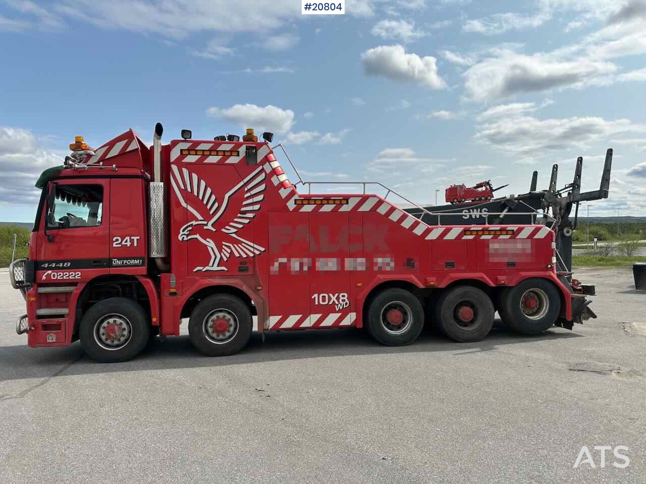 Mercedes Actros 4448 - سيارة السحب للتصليح: صور 4 Mercedes Actros 4448 - سيارة السحب للتصليح: صور 4
