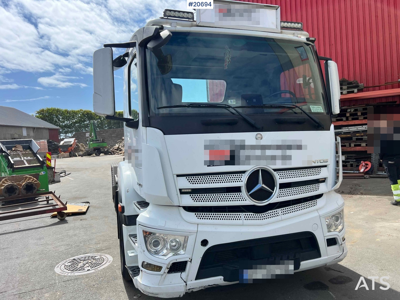 Mercedes Antos 2543 - شاحنة ذات الخطاف: صور 5 Mercedes Antos 2543 - شاحنة ذات الخطاف: صور 5