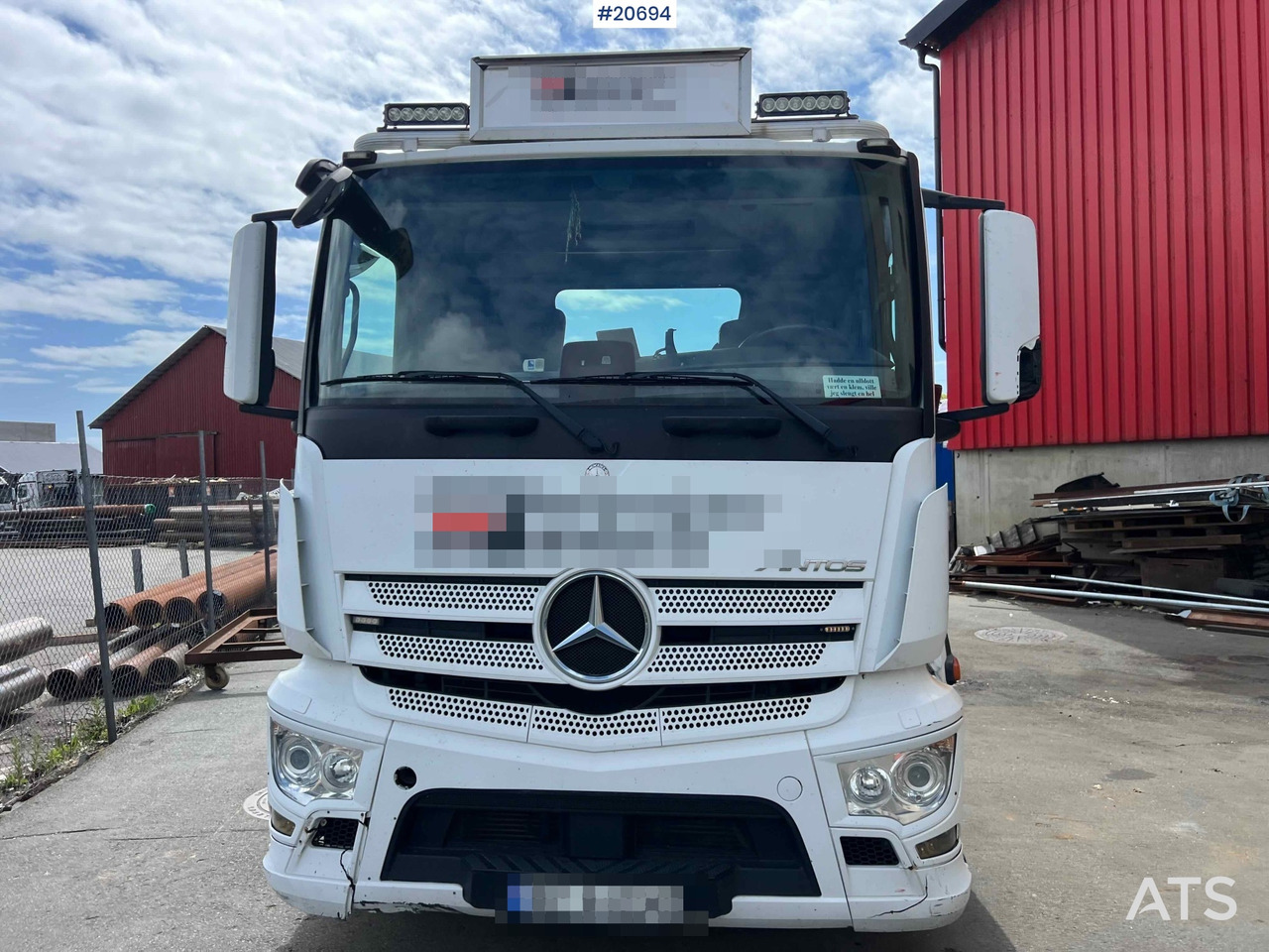Mercedes Antos 2543 - شاحنة ذات الخطاف: صور 3 Mercedes Antos 2543 - شاحنة ذات الخطاف: صور 3