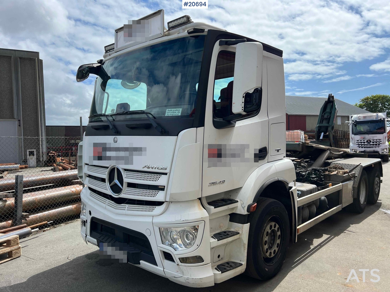 Mercedes Antos 2543 - شاحنة ذات الخطاف: صور 1 Mercedes Antos 2543 - شاحنة ذات الخطاف: صور 1