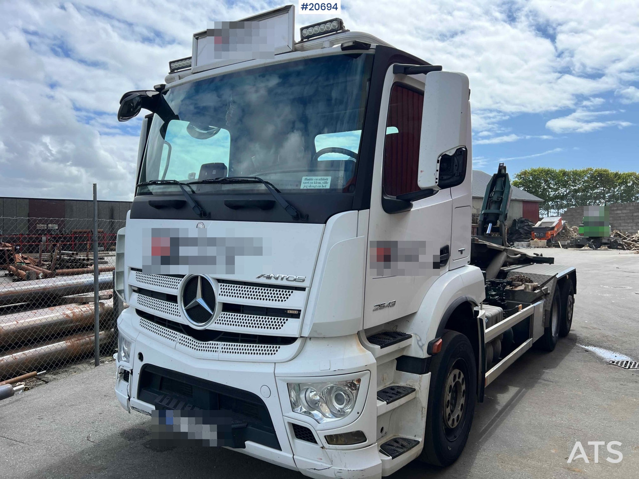 Mercedes Antos 2543 - شاحنة ذات الخطاف: صور 2 Mercedes Antos 2543 - شاحنة ذات الخطاف: صور 2