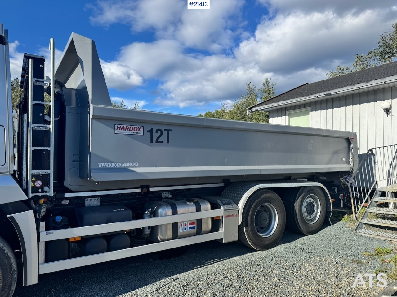 Mercedes Arocs 2543 - شاحنة ذات الخطاف: صور 5 Mercedes Arocs 2543 - شاحنة ذات الخطاف: صور 5