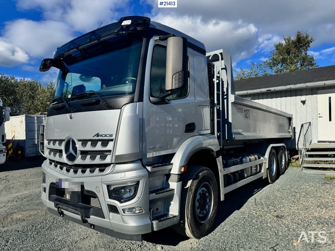 Mercedes Arocs 2543 - شاحنة ذات الخطاف: صور 2 Mercedes Arocs 2543 - شاحنة ذات الخطاف: صور 2
