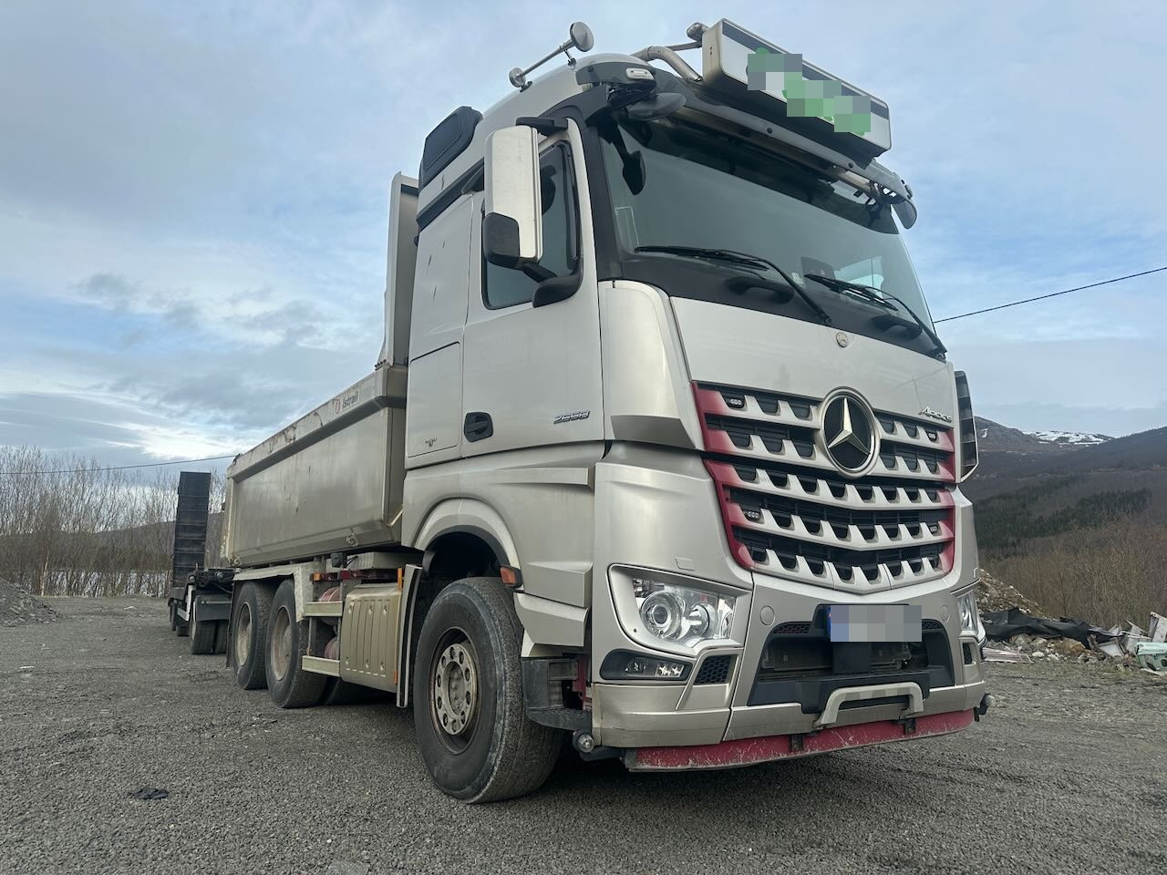Mercedes Arocs 2658 - قلابات: صور 1 Mercedes Arocs 2658 - قلابات: صور 1
