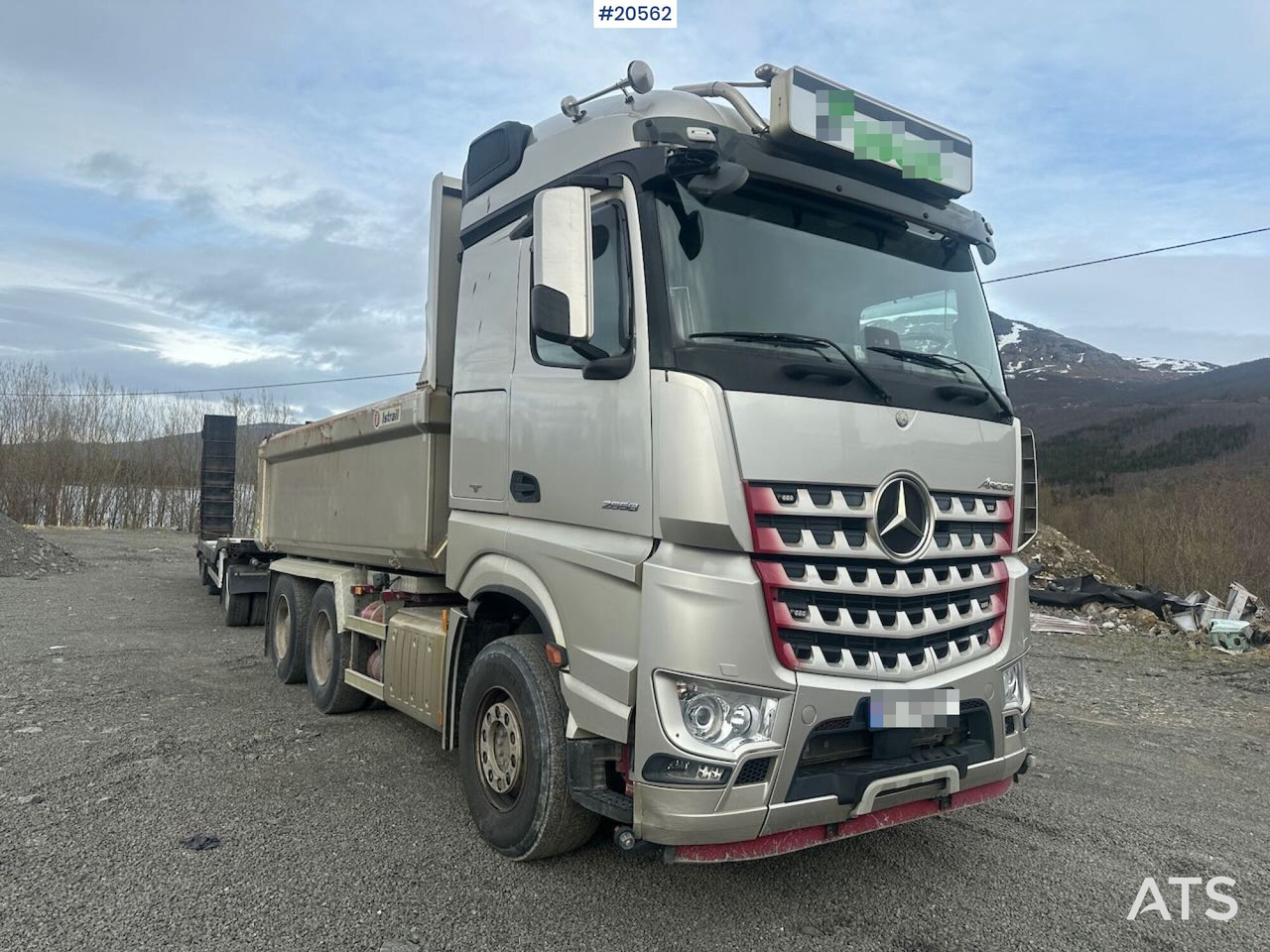 Mercedes Arocs 2658 - قلابات: صور 2 Mercedes Arocs 2658 - قلابات: صور 2