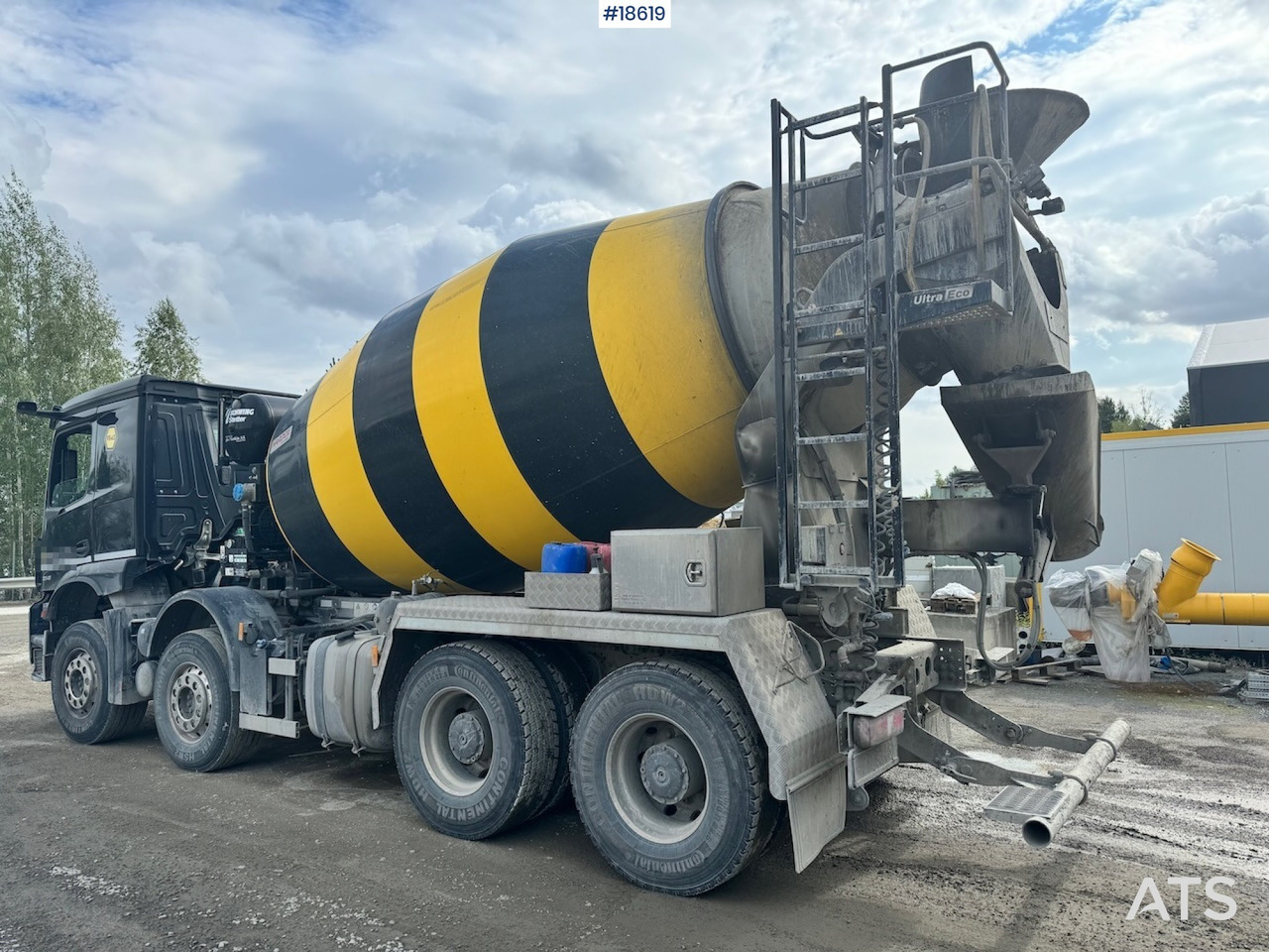 Mercedes Arocs 3246 - شاحنة خلاطة خرسانة: صور 3 Mercedes Arocs 3246 - شاحنة خلاطة خرسانة: صور 3