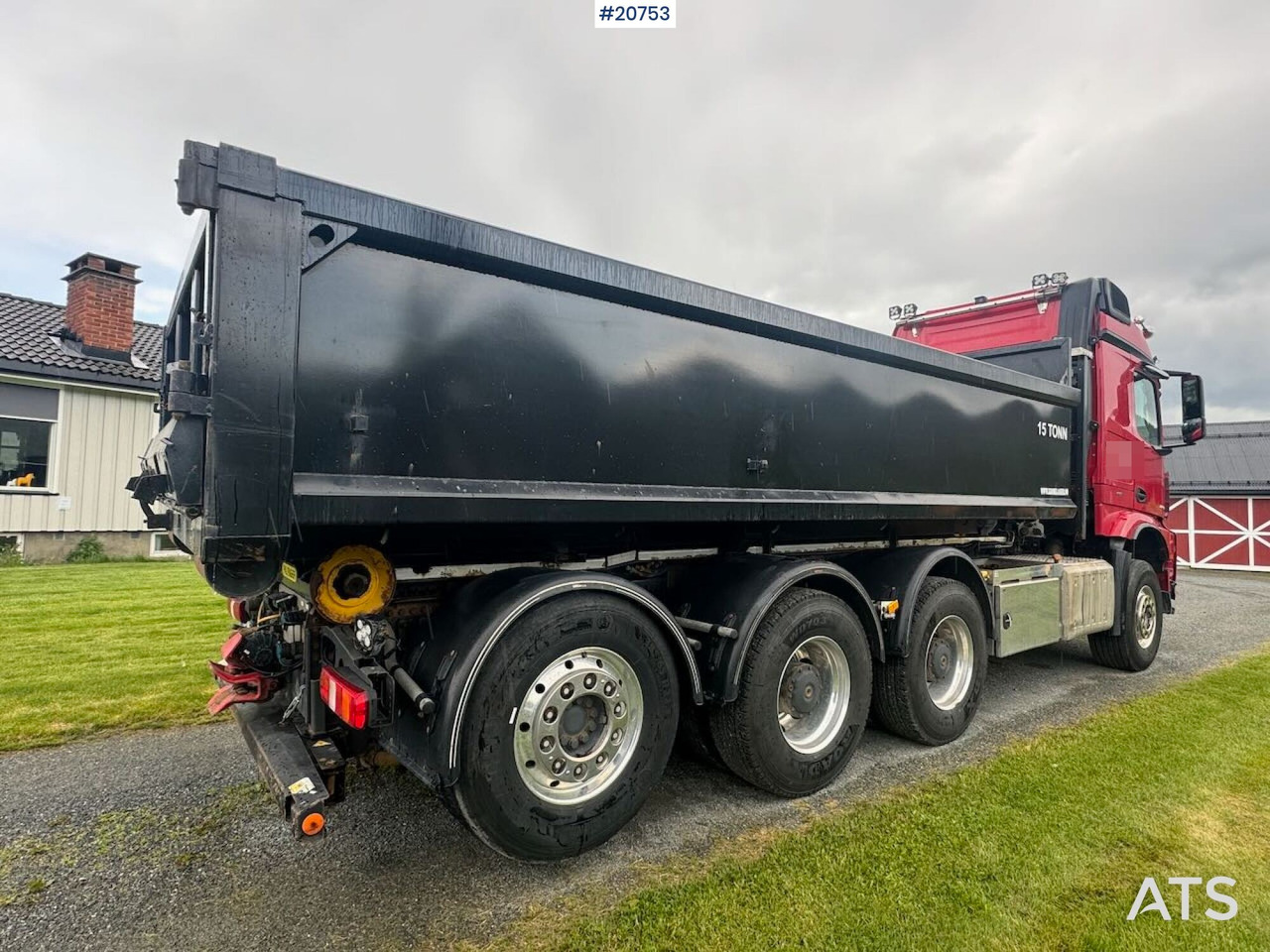 Mercedes Arocs 3258 - شاحنة ذات الخطاف: صور 5 Mercedes Arocs 3258 - شاحنة ذات الخطاف: صور 5