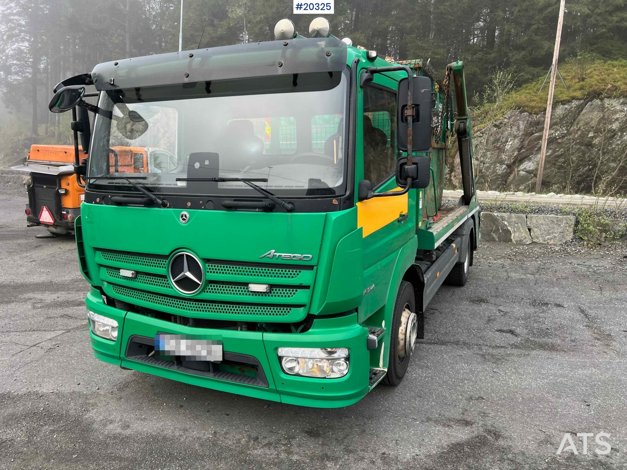 Mercedes Atego 1524 - شاحنات قابلة للفك شاحنة: صور 2 Mercedes Atego 1524 - شاحنات قابلة للفك شاحنة: صور 2