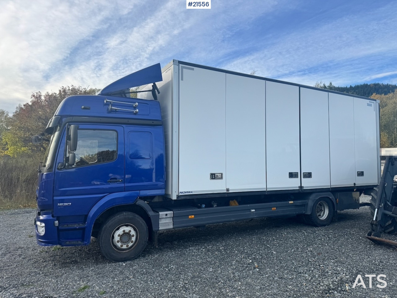 Mercedes Atego 1530 Skapbil m/ Full Sideåpning - بصندوق مغلق شاحنة: صور 5 Mercedes Atego 1530 Skapbil m/ Full Sideåpning - بصندوق مغلق شاحنة: صور 5