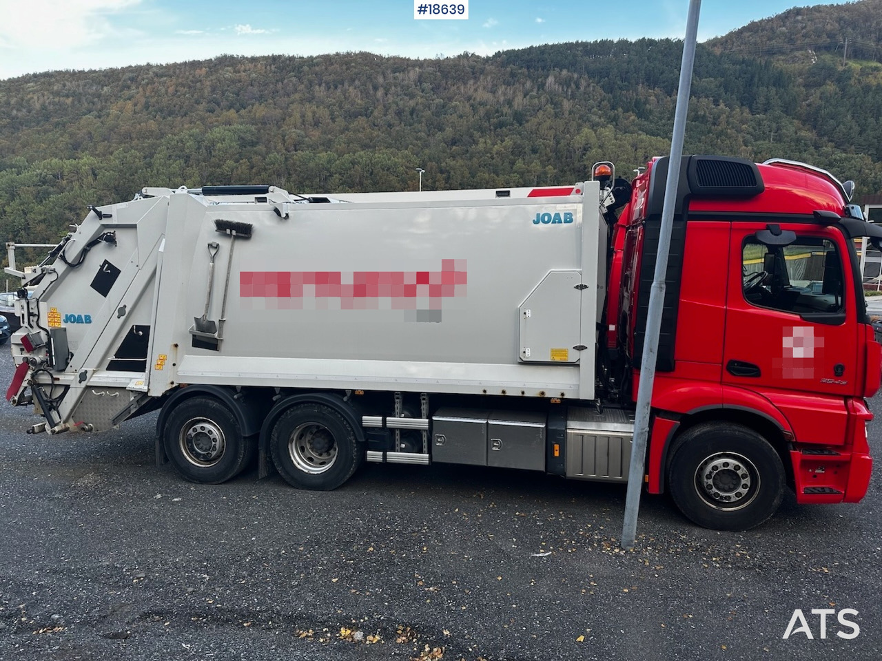 Mercedes actros 2543L - شاحنة القمامة: صور 3 Mercedes actros 2543L - شاحنة القمامة: صور 3