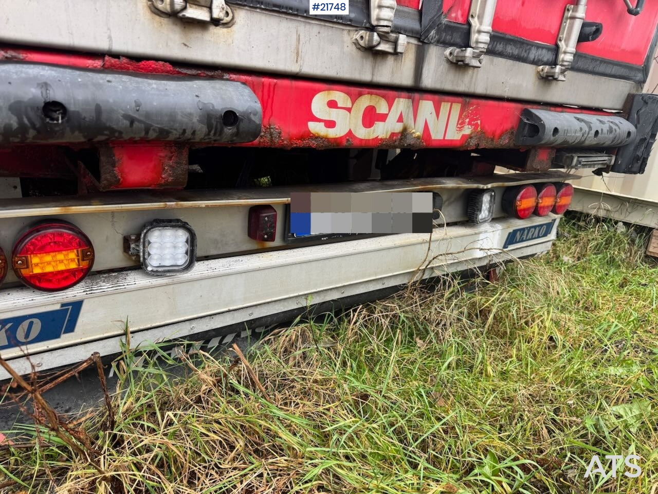 بصندوق مغلق نصف مقطورة Narko Skapsemi m/ full sideåpning: صور 14