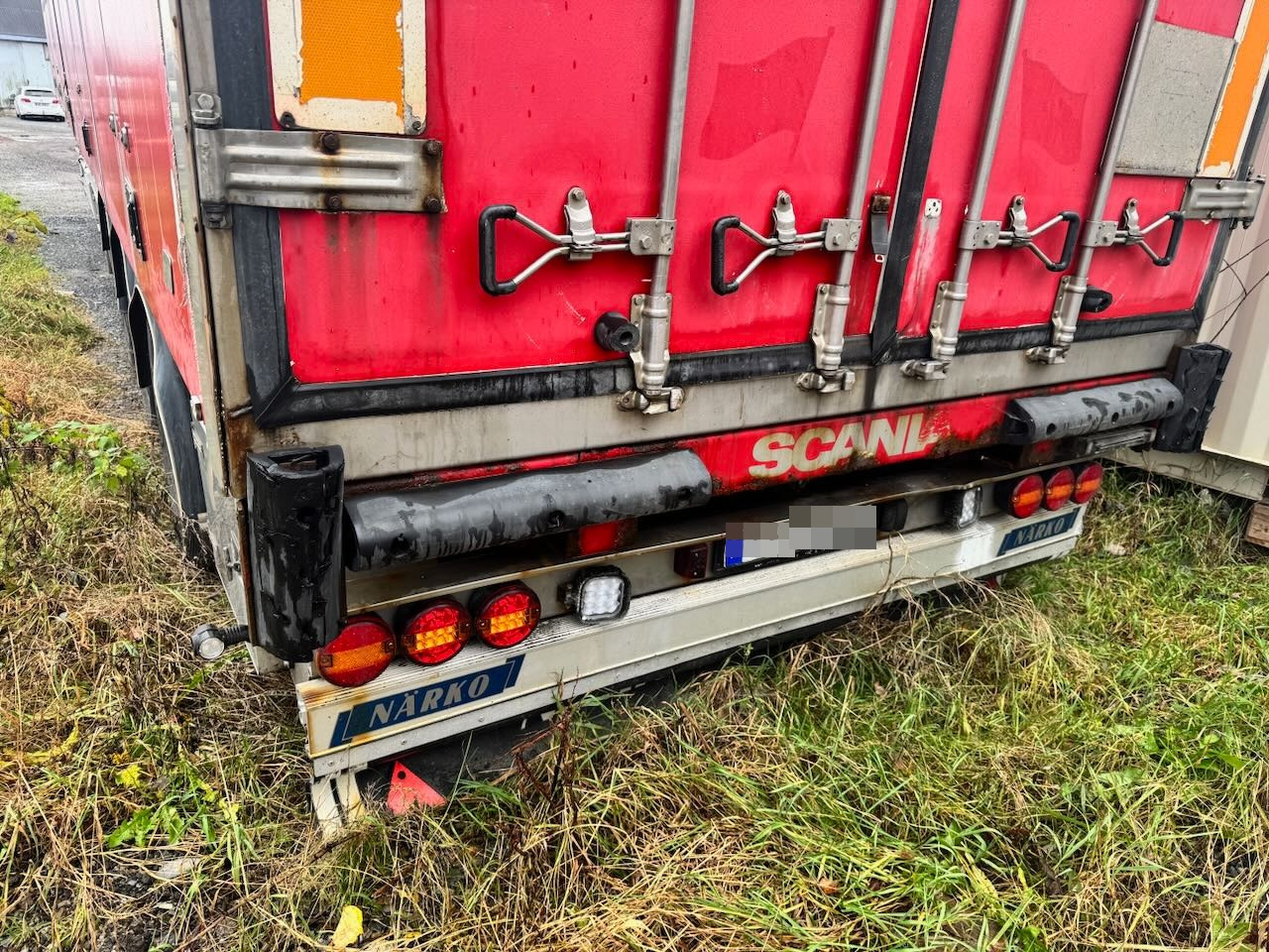 بصندوق مغلق نصف مقطورة Narko Skapsemi m/ full sideåpning: صور 15